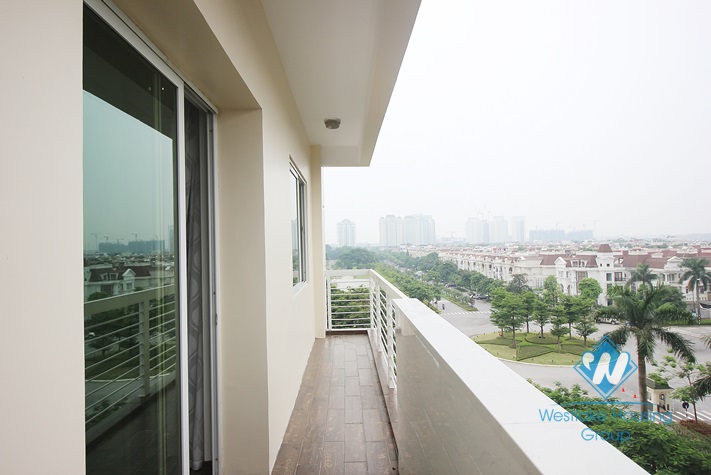Furnished 3 bedroom apartment for rent in Ciputra E Tower